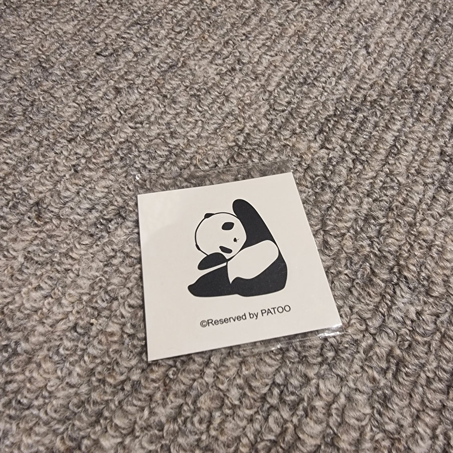 Tattoo "Stretch Panda" B&W