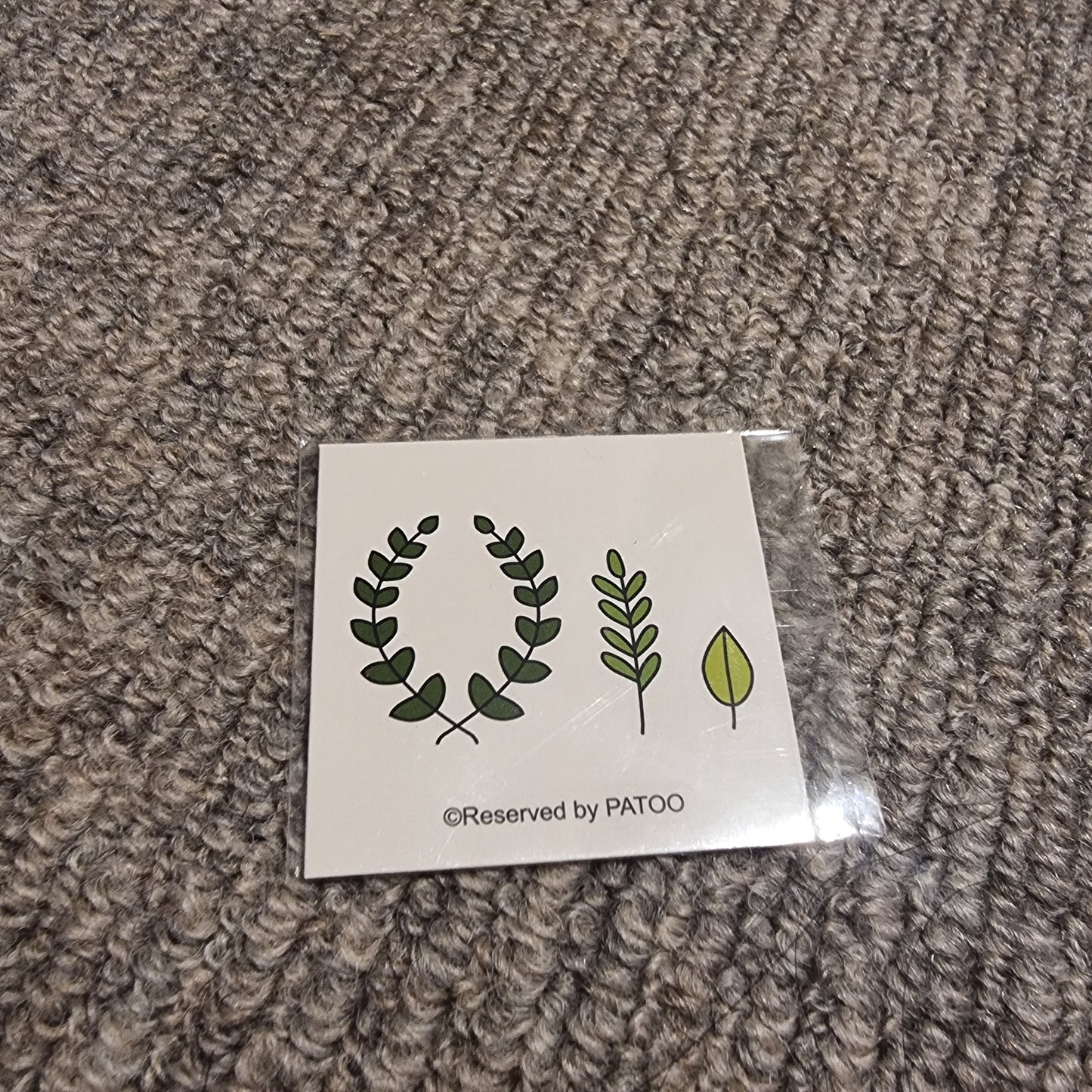3 in 1 Tattoo "Leaf"