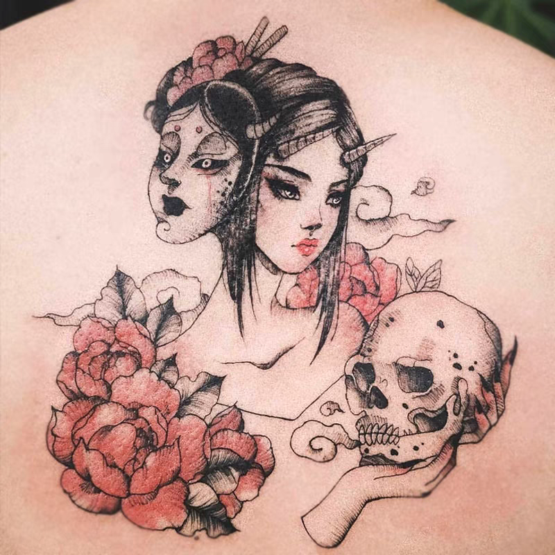 Tattoo Foxie Geisha Collections