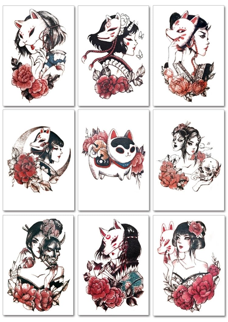 Tattoo Foxie Geisha Collections
