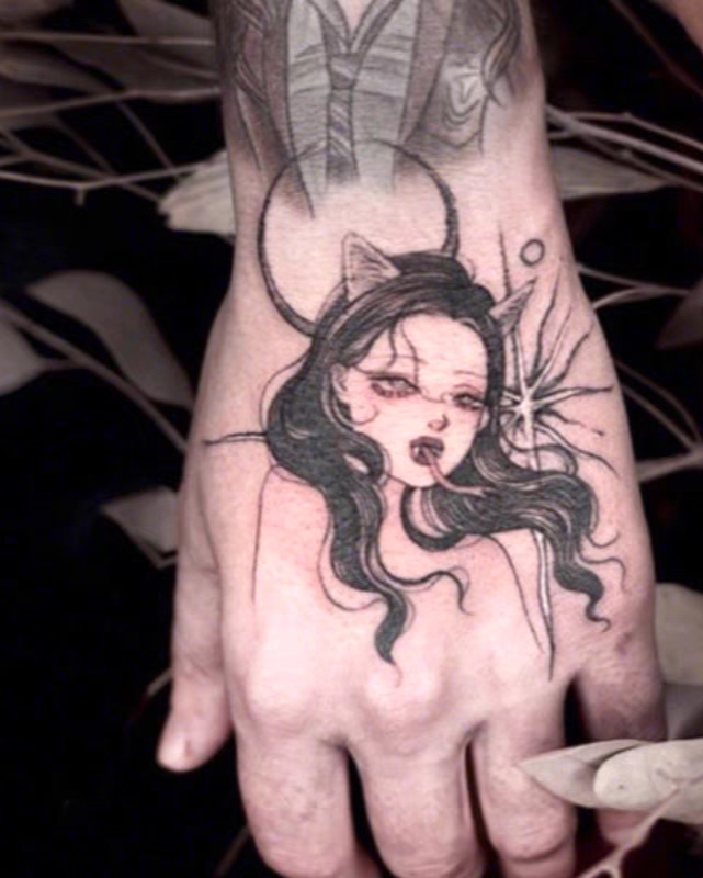 Tattoo "The Dark"