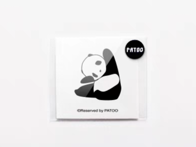 Tattoo "Stretch Panda" B&W
