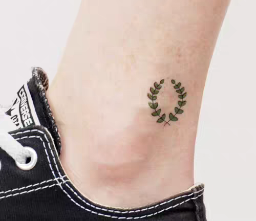 3 in 1 Tattoo "Leaf"