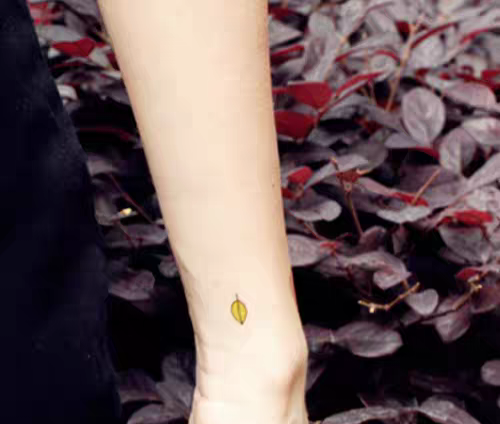 3 in 1 Tattoo "Leaf"