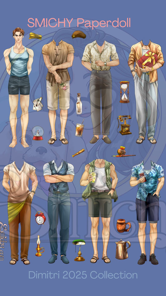 🌴 Dimitri 2025 Collection – Smichy Paperdoll