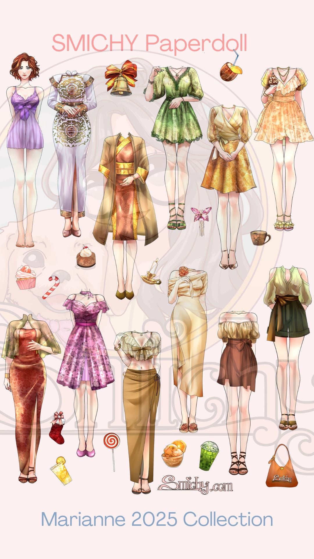 🌸 Marianne 2025 Collection – Smichy Paperdoll