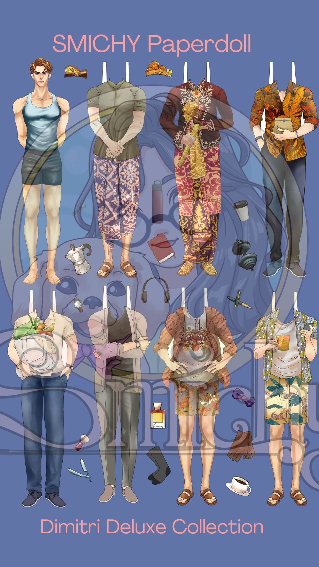 Dimitri Deluxe Paperdoll Sheet