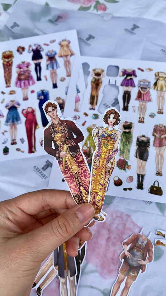 Dimitri Deluxe Paperdoll Sheet