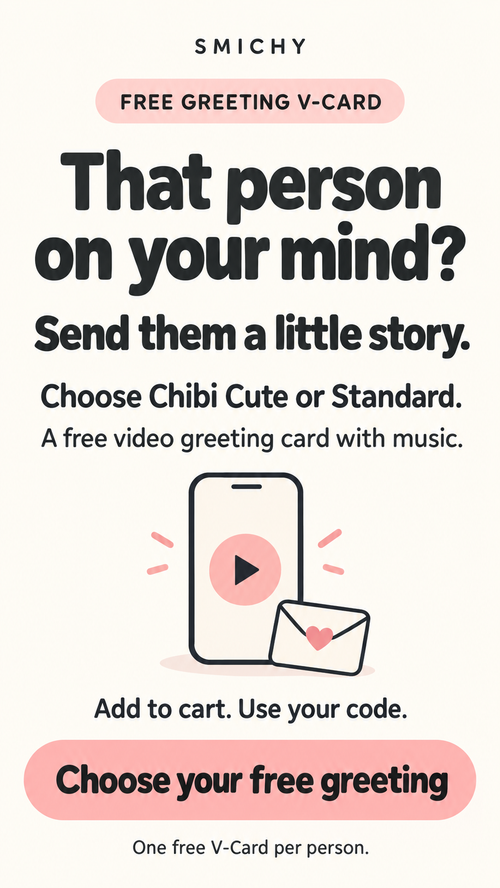 "You’ve Got Text" - Greeting V-Card with Stories