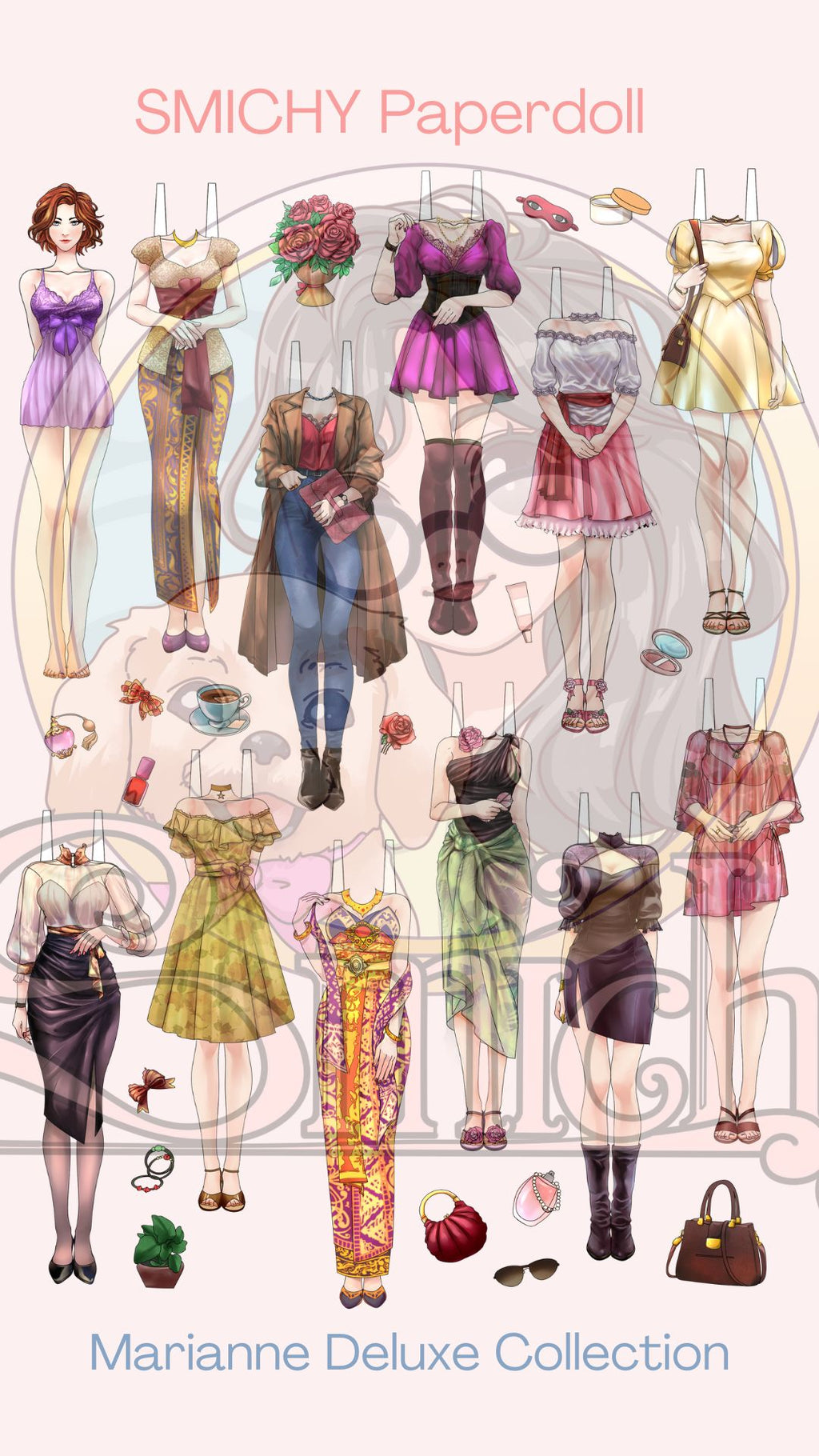Marianne Deluxe Paperdoll Sheet