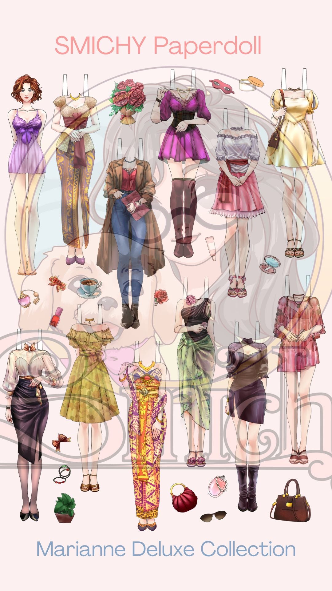 Marianne Deluxe Paperdoll Sheet