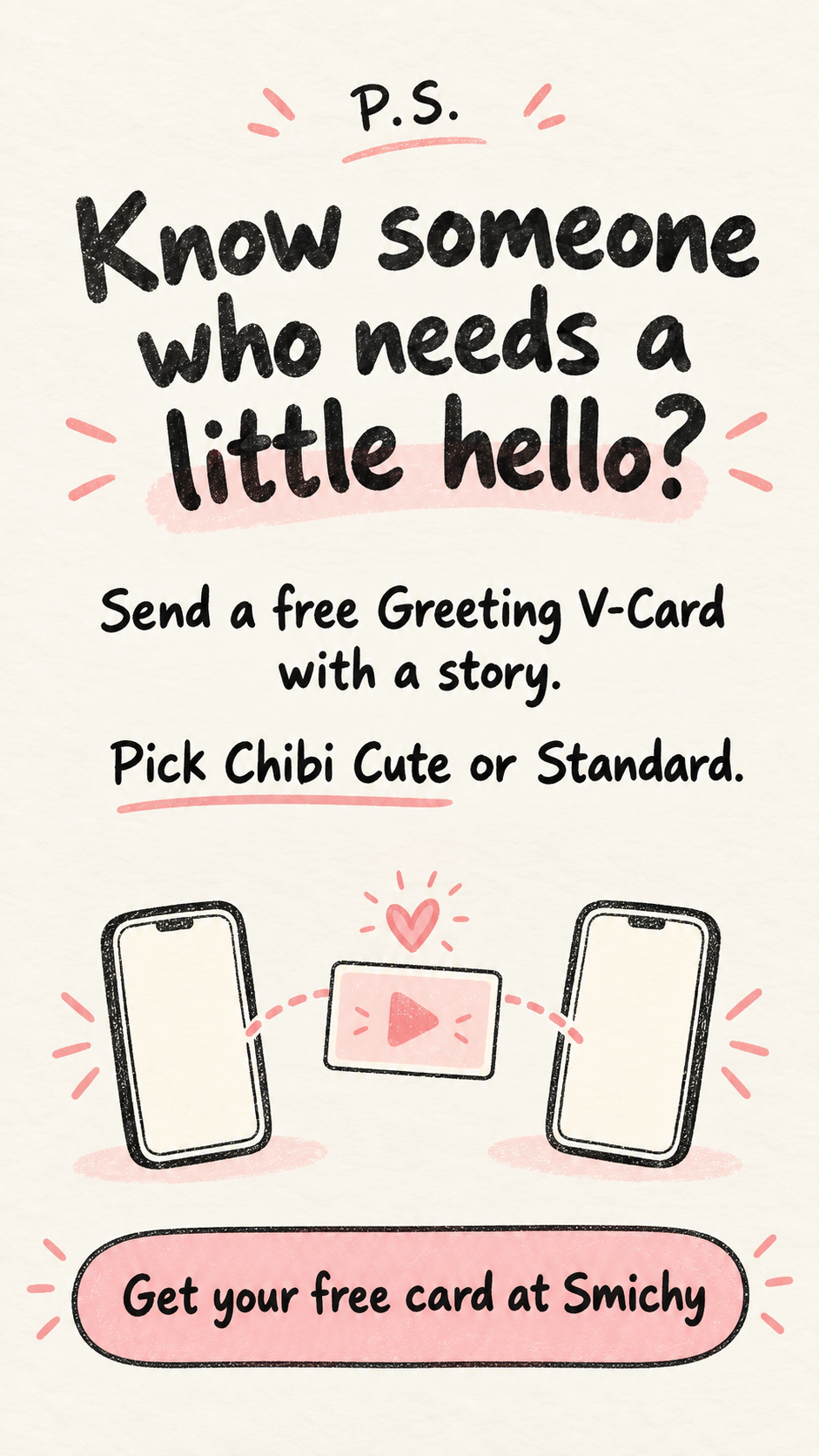 You’ve Got Text - Greeting V-Card with Stories