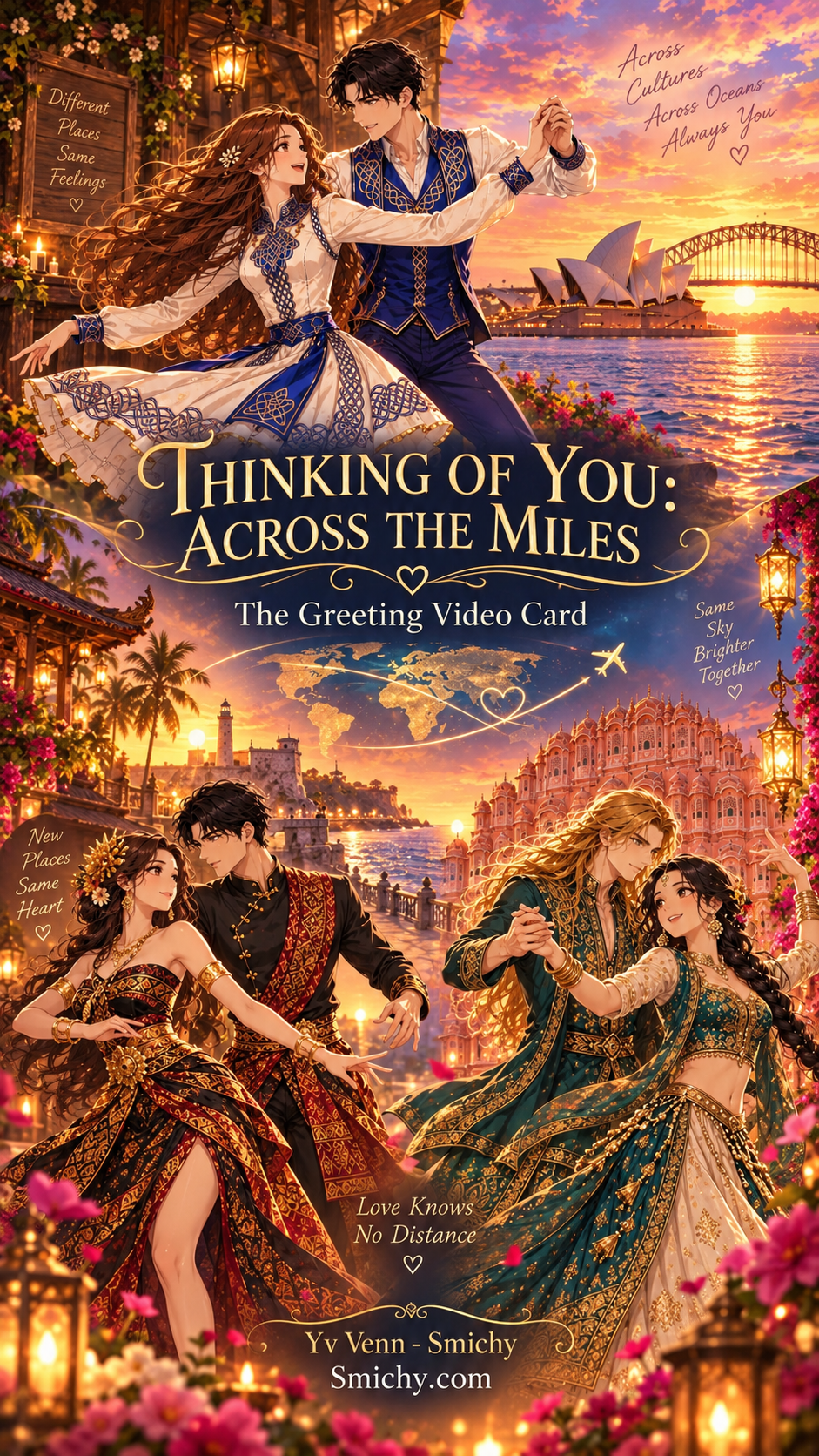 “Thinking of You Across the Miles” - a video greeting card with a story and song.