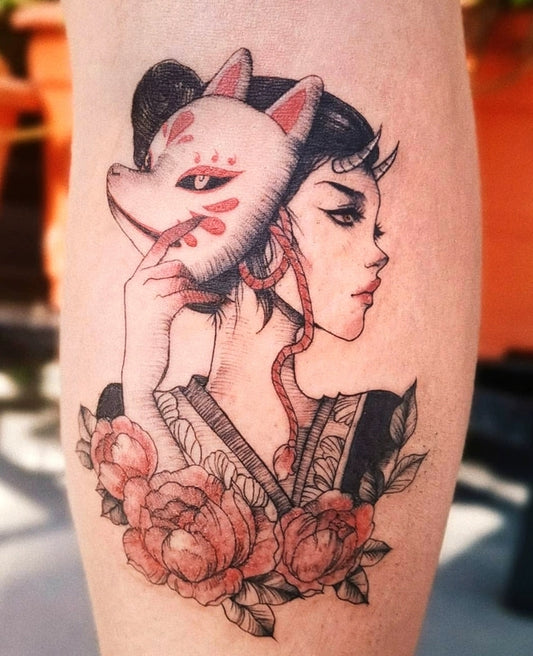 Tattoo Foxie Geisha Collections