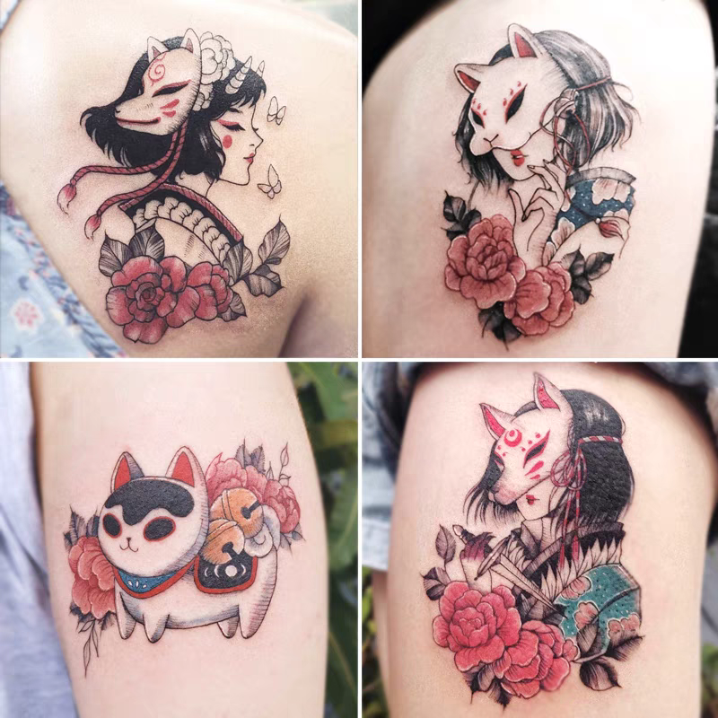 Tattoo Foxie Geisha