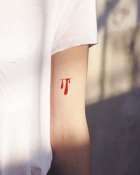 Tattoo "Bleeding"